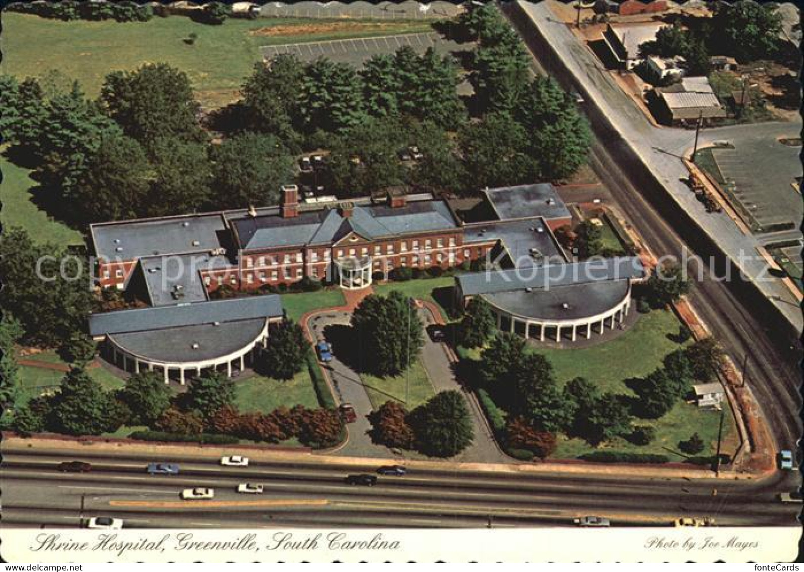 72429821 Greenville_South_Carolina Shrine Hospital Fliegeraufnahme - Sonstige & Ohne Zuordnung