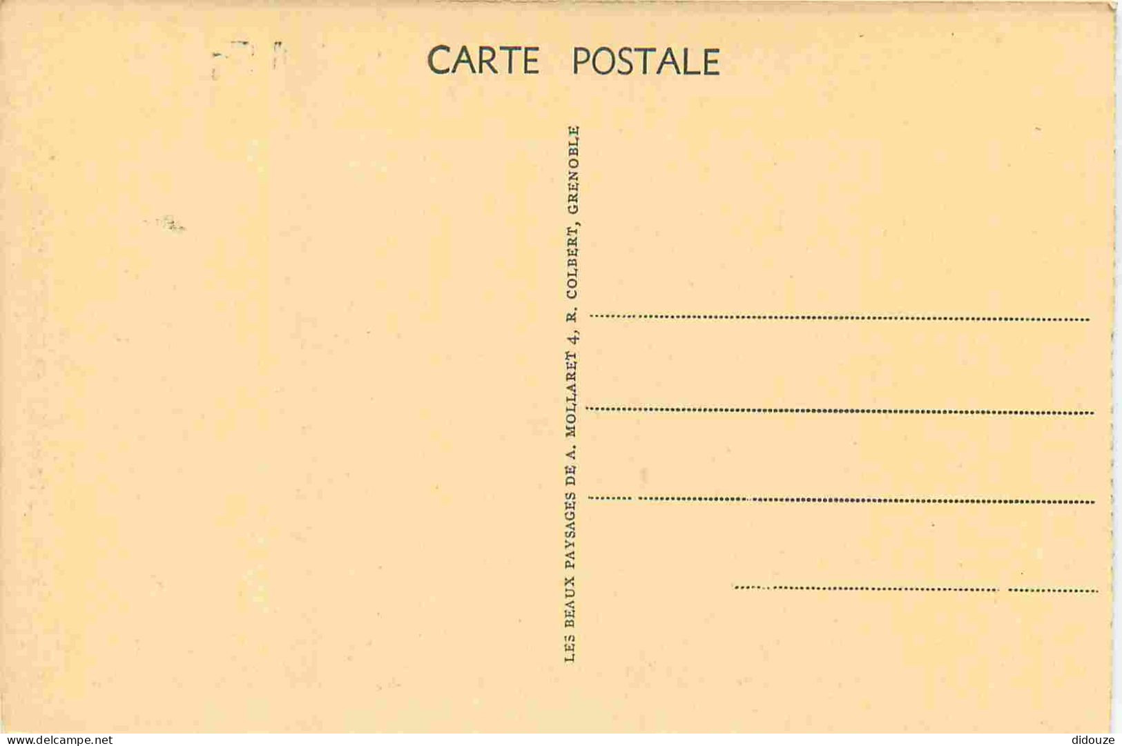 38 - Isère - Vallée De L'Asse - La Clue De Chabrières - CPA - Voir Scans Recto-Verso - Autres & Non Classés