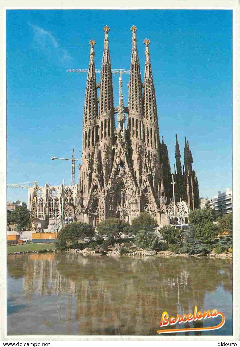 Espagne - Espana - Cataluna - Barcelona - La Sagrada Familia - CPM - Voir Scans Recto-Verso - Barcelona