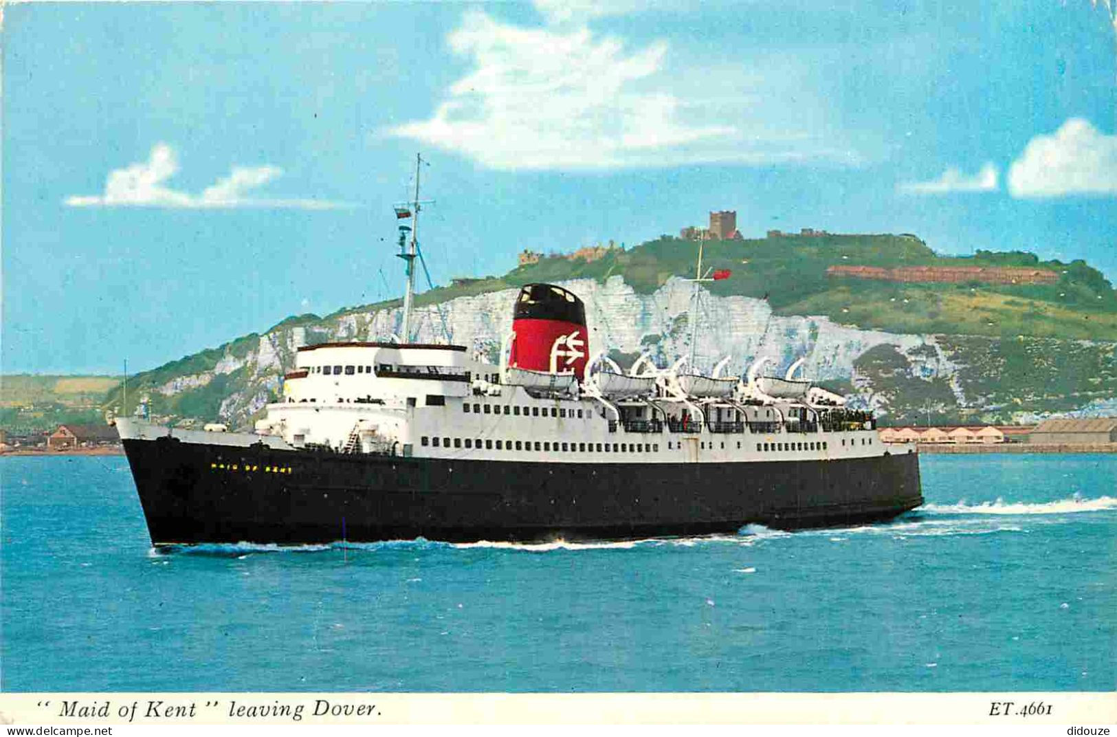 Bateaux - Paquebots - Maid Of Kent Leaving Dover - CPM Format CPA - Carte Neuve - Voir Scans Recto-Verso - Piroscafi