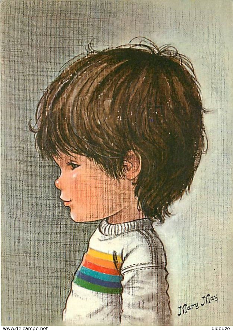 Enfants - Illustration - Dessin - Mary May- CPM - Voir Scans Recto-Verso - Children's Drawings