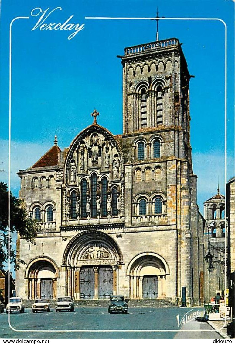 Automobiles - Vézelay - La Basilique Sainte-Madeleine - Carte Neuve - CPM - Voir Scans Recto-Verso - Passenger Cars