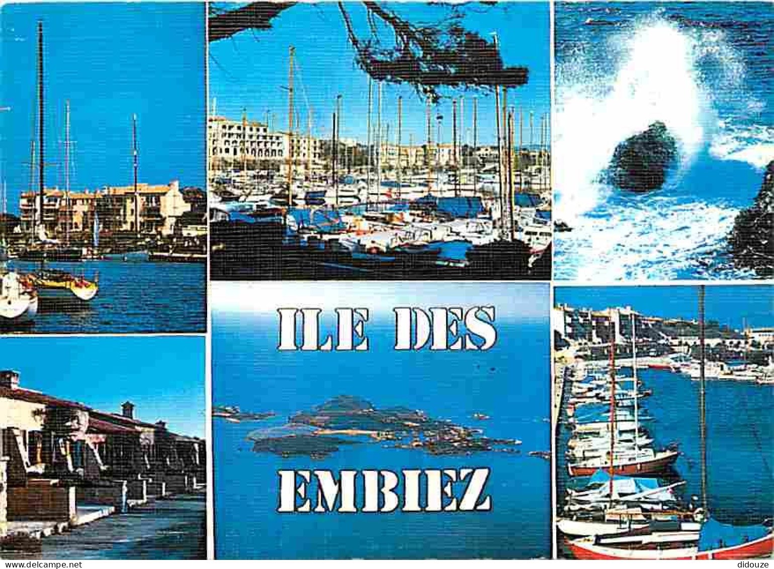 83 - Ile Des Embiez - Multivues - Bateaux - CPM - Voir Scans Recto-Verso - Andere & Zonder Classificatie