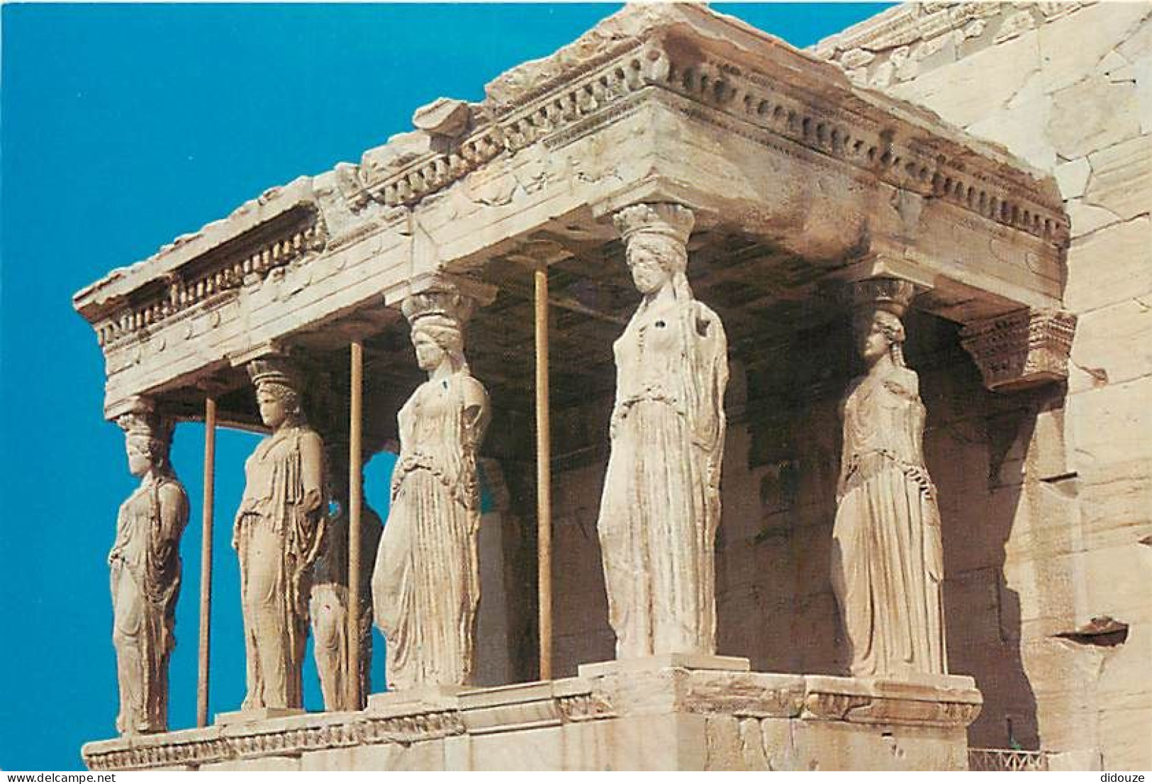 Grèce - Athènes - Athína - L'Acropole - Le Portique Des Caryatides - Carte Neuve - CPM - Voir Scans Recto-Verso - Grèce