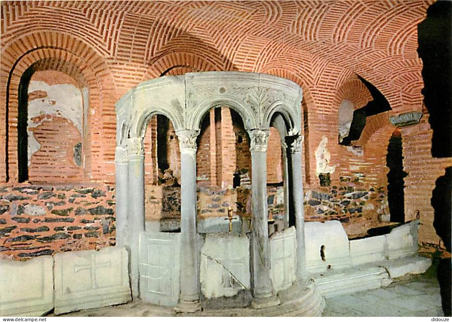 Grèce - Thessalonique - Thessaloniki - Eglise De St Démètre - La Crypte - Carte Neuve - CPM - Voir Scans Recto-Verso - Grèce