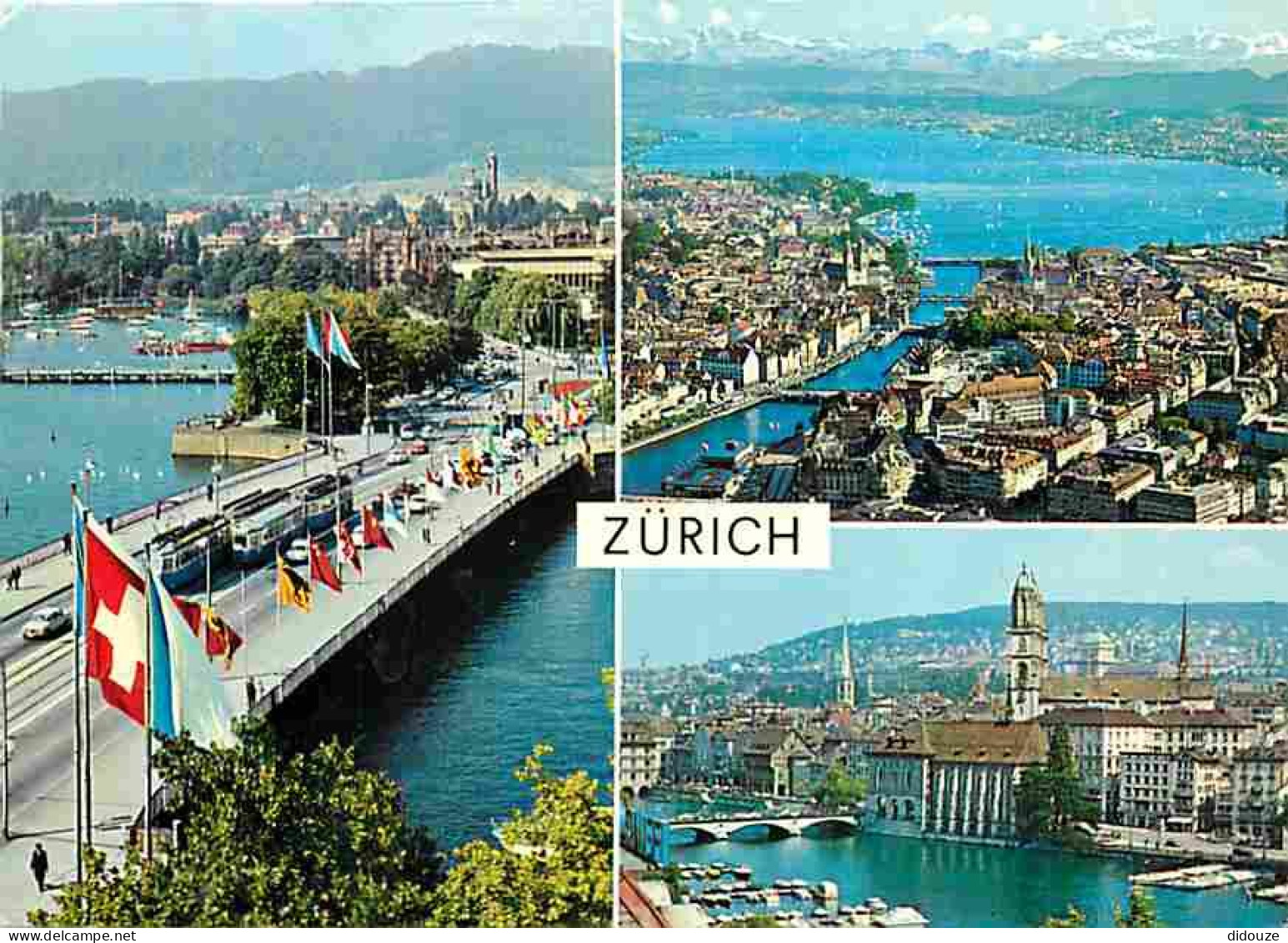 Suisse - Zurich - Multivues - CPM - Voir Scans Recto-Verso - Andere & Zonder Classificatie