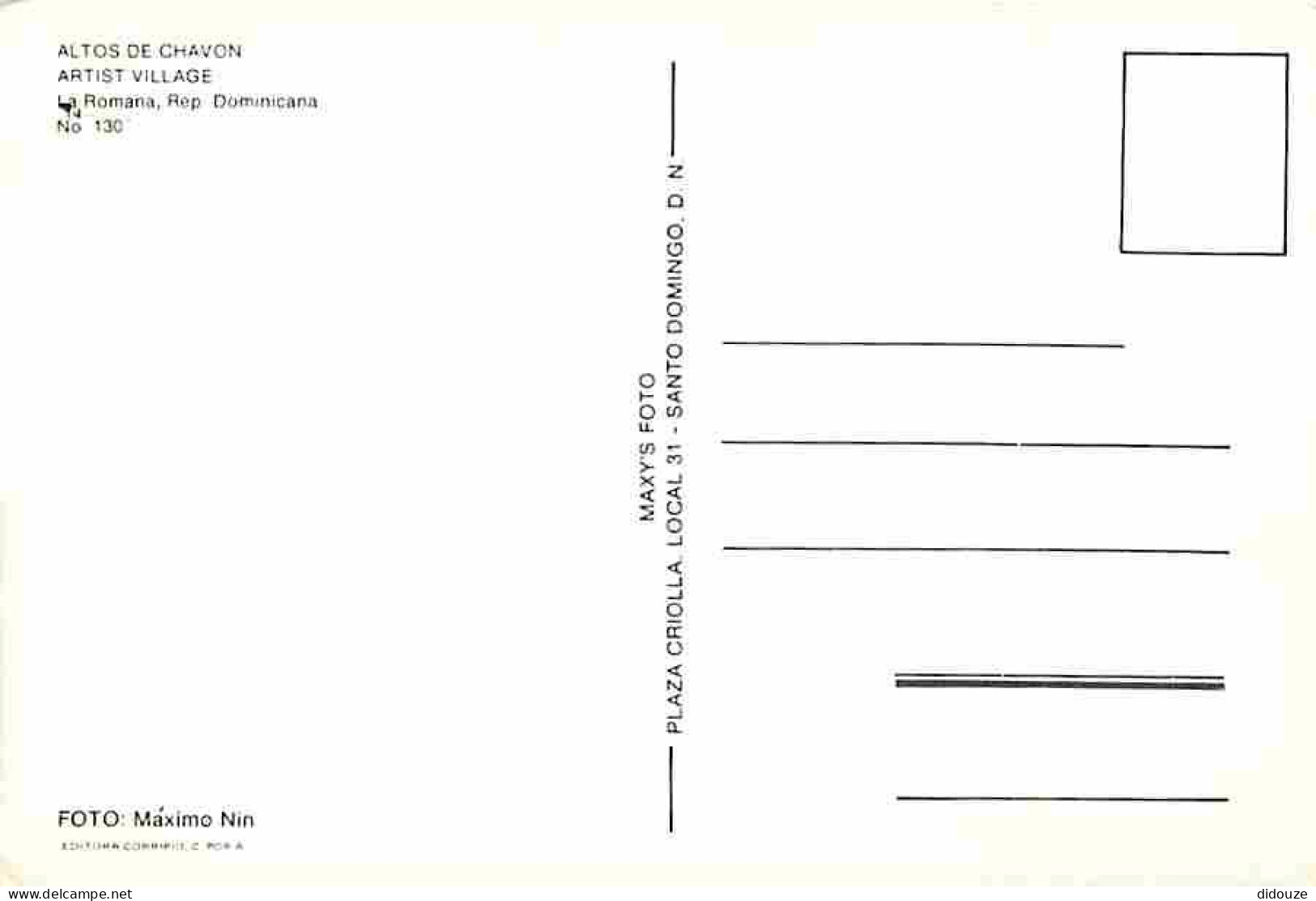 République Dominicaine - La Romana - Artist Village - CPM - Voir Scans Recto-Verso - Dominicaine (République)