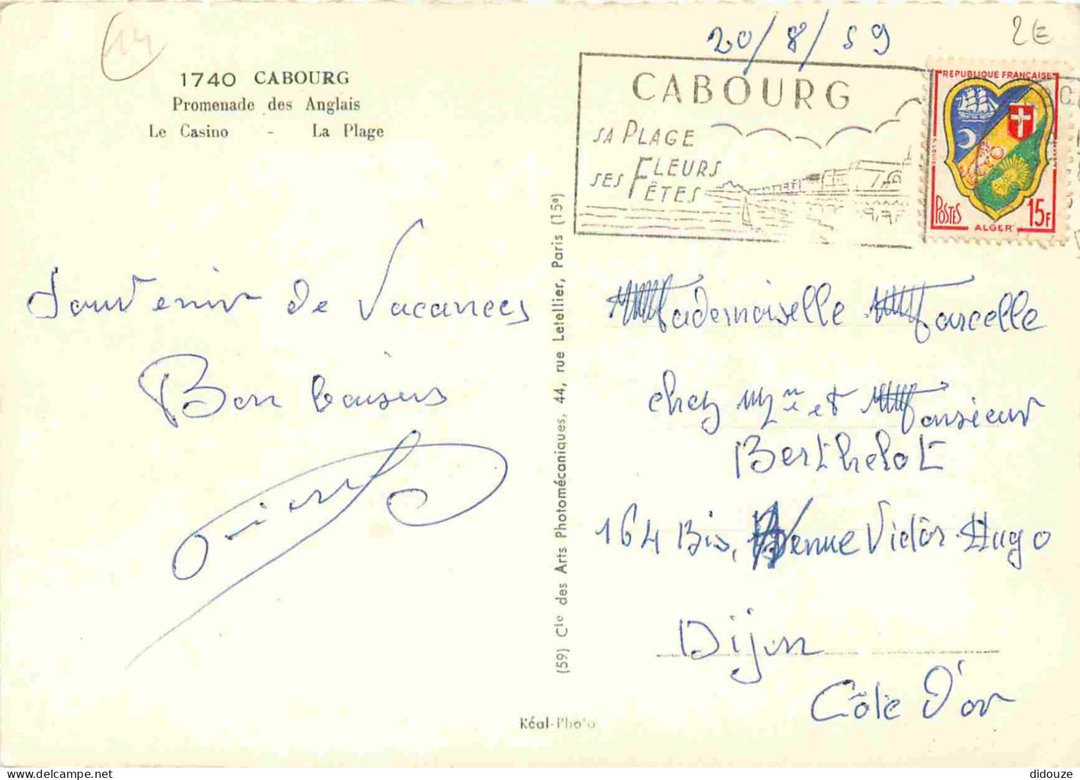 14 - Cabourg - Multivues - Mention Photographie Véritable - Carte Dentelée - CPSM Grand Format - Voir Scans Recto-Verso - Cabourg