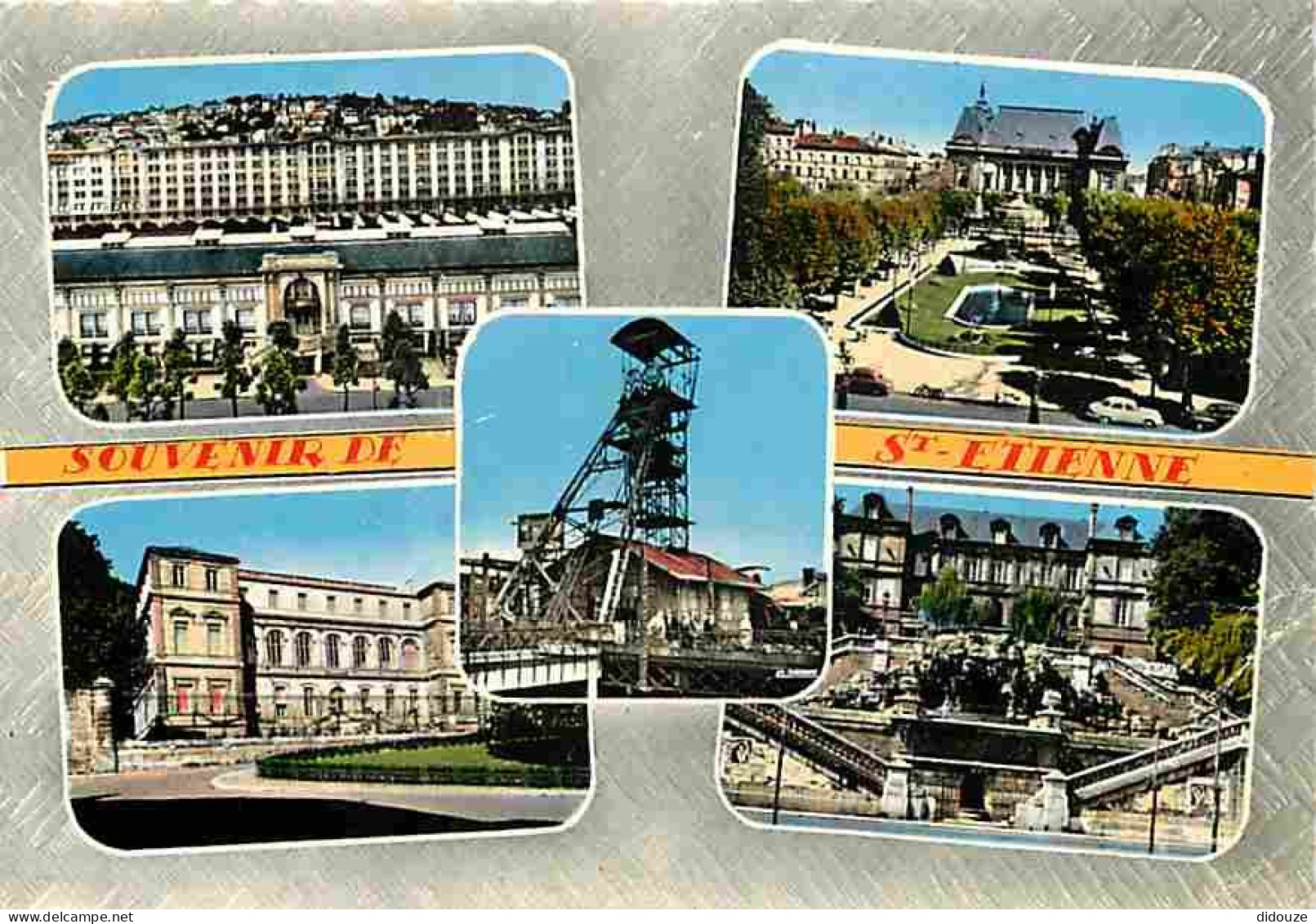 42 - Saint-Etienne - Multivues - Chevalet - Mines - CPM - Voir Scans Recto-Verso - Saint Etienne