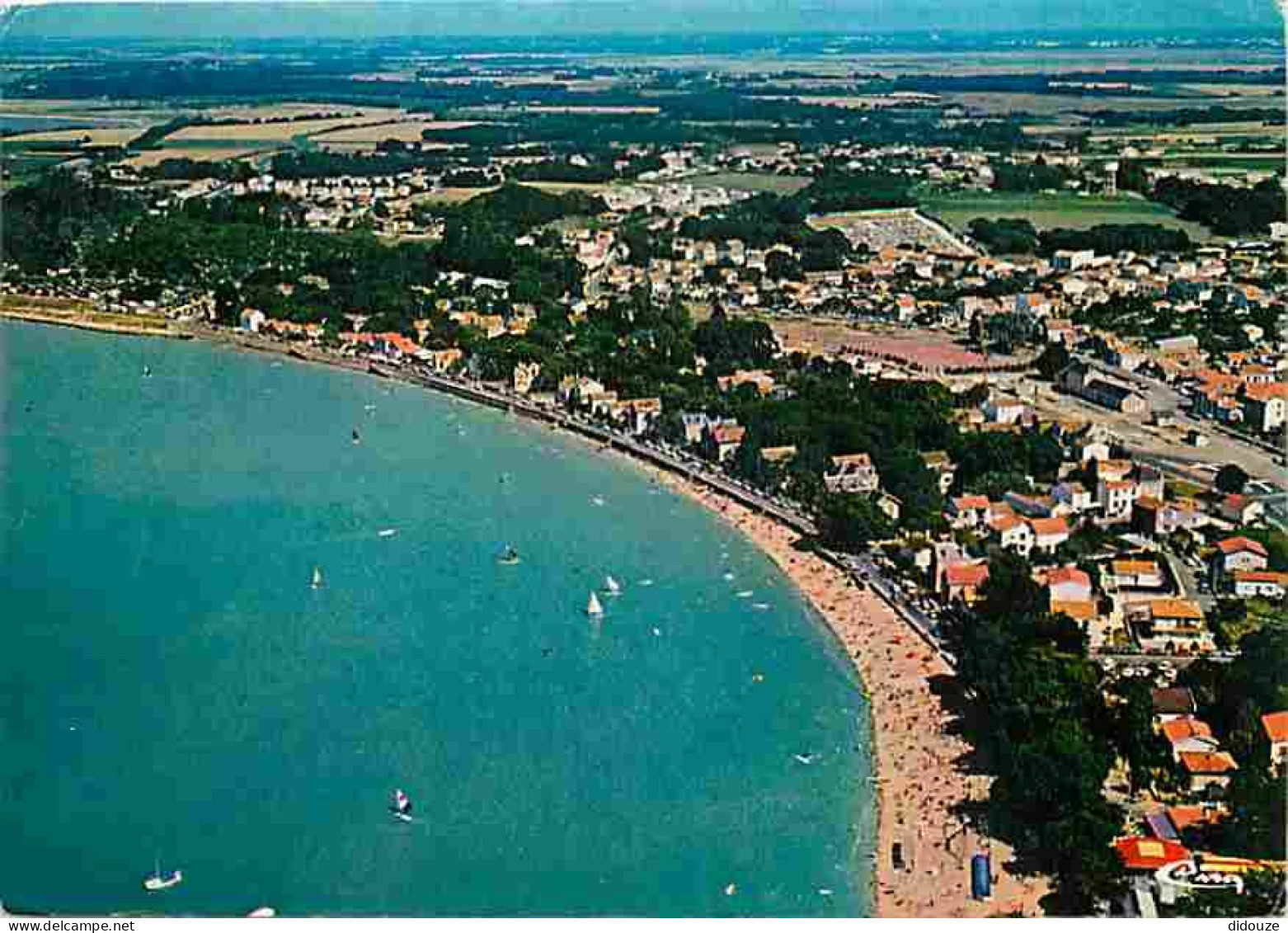 17 - Fouras - La Plage Nord - Vue Aérienne - Flamme Postale - CPM - Voir Scans Recto-Verso - Fouras-les-Bains