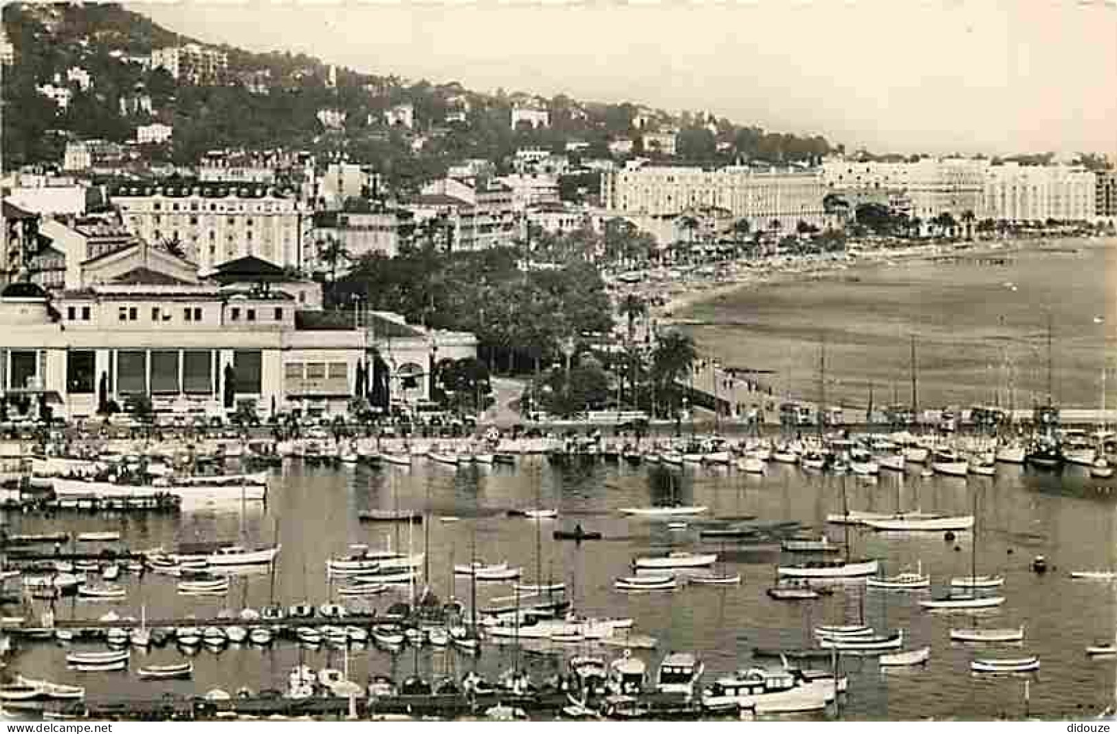 06 - Cannes - Le Port Et La Croisette - Bateaux - CPM - Voir Scans Recto-Verso - Cannes
