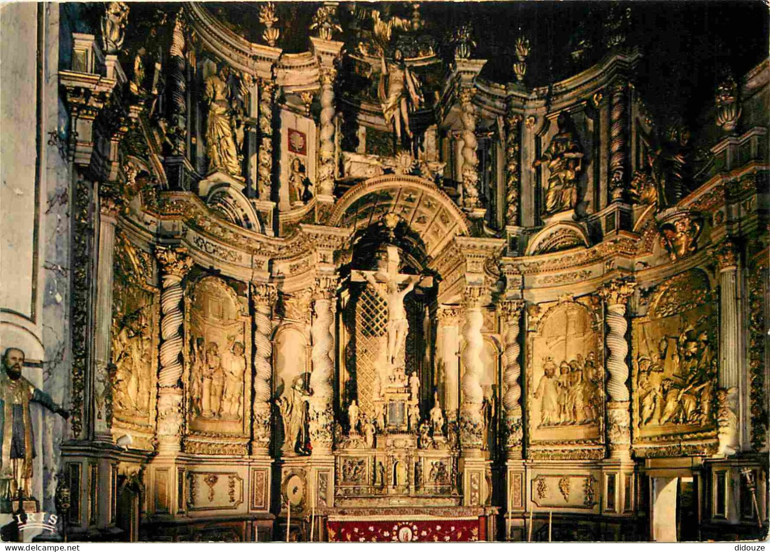 12 - Villefranche De Rouergue - Chapelle Des Pénitents Noirs - Le Rétable - Art Religieux - CPM - Voir Scans Recto-Verso - Villefranche De Rouergue