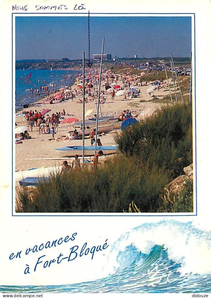 56 - Ploemeur - La Plage De Fort-Bloqué Sur La Route Côtière De Lorient - CPM - Voir Scans Recto-Verso - Ploemeur