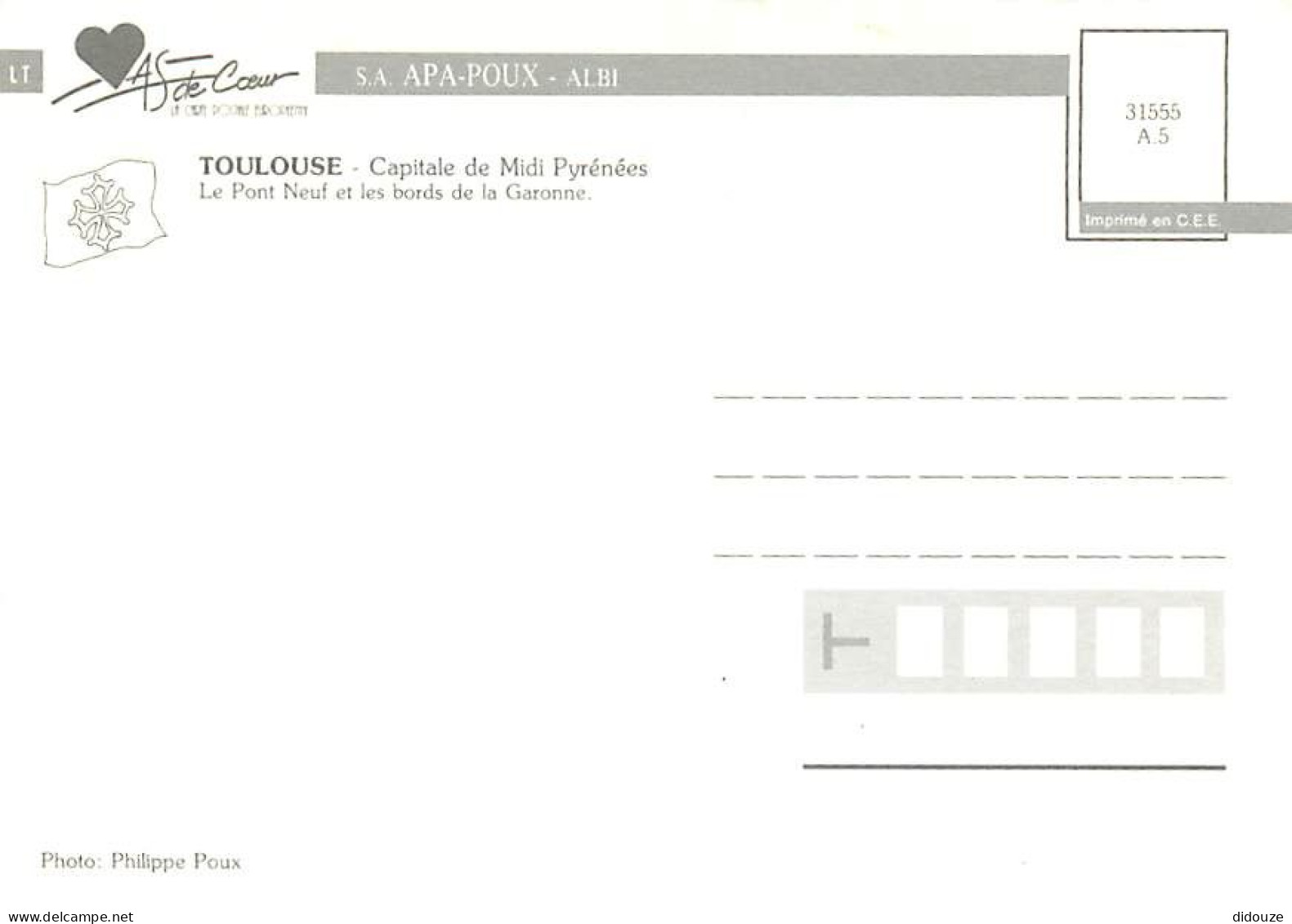 31 - Toulouse - CPM - Voir Scans Recto-Verso - Toulouse