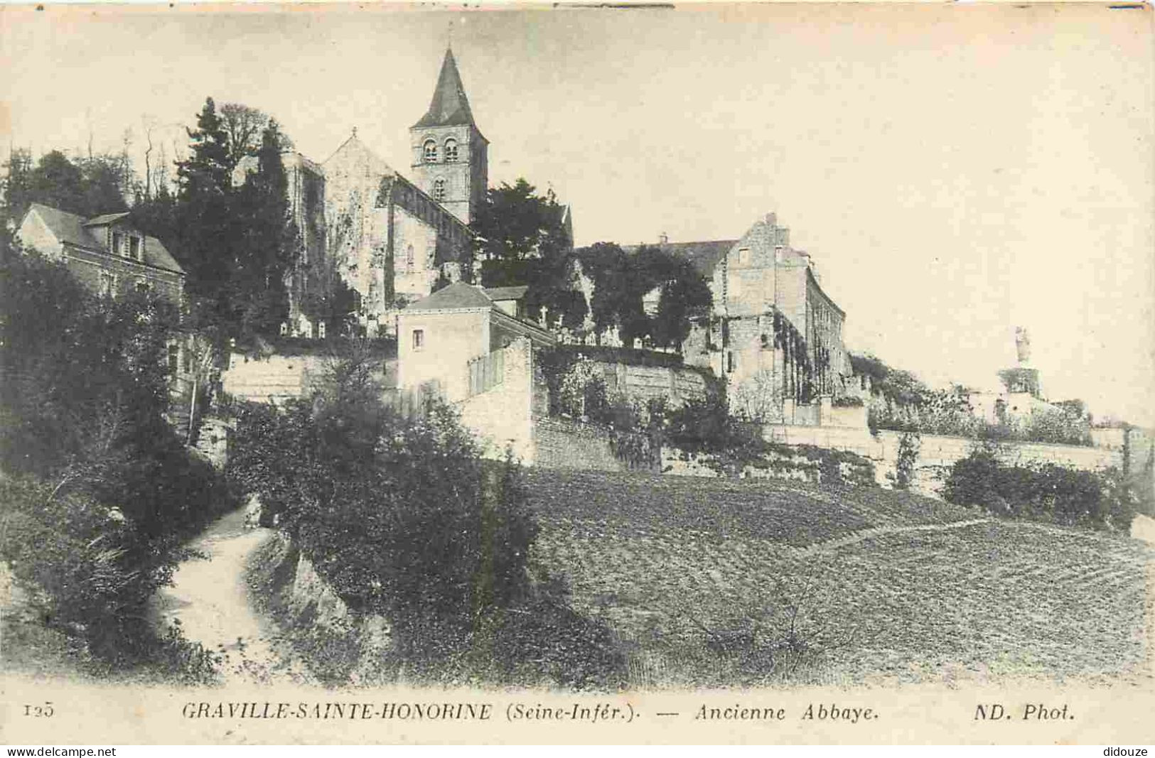 76 - Graville Sainte Honorine - Ancienne Abbaye - CPA - Voir Scans Recto-Verso - Sonstige & Ohne Zuordnung