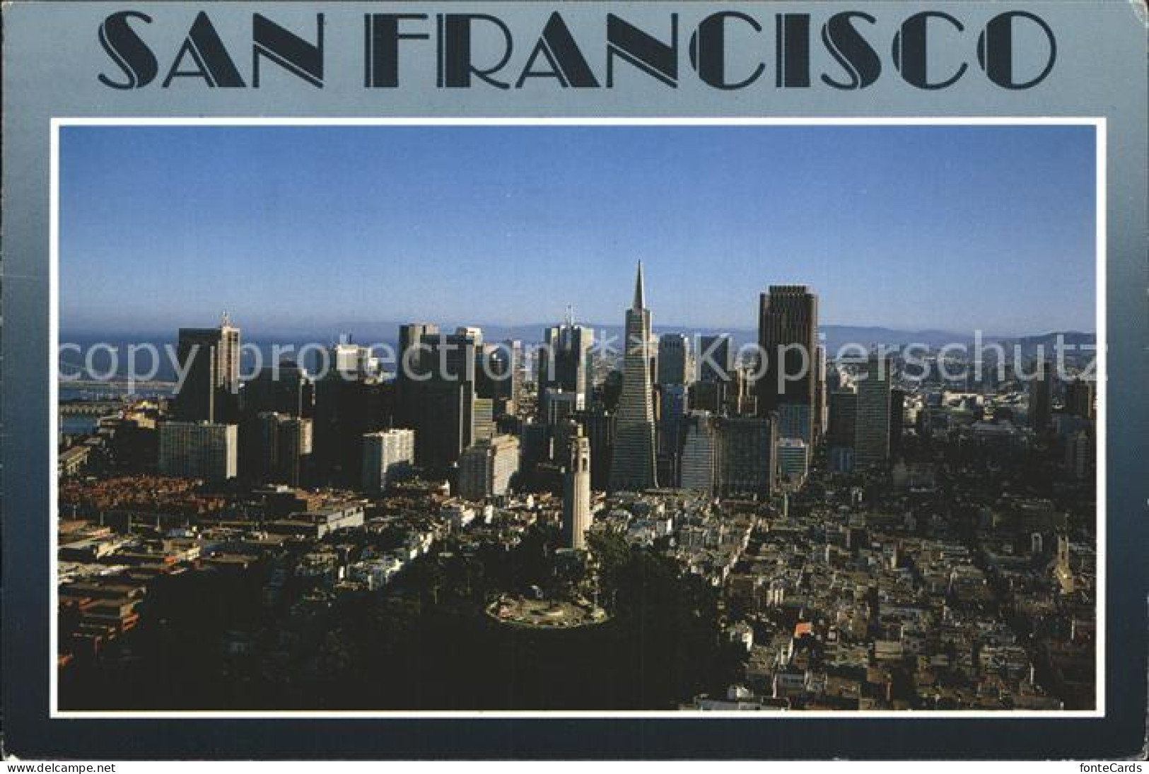 72381849 San_Francisco_California Tower San Francisco Stadtansicht - Andere & Zonder Classificatie