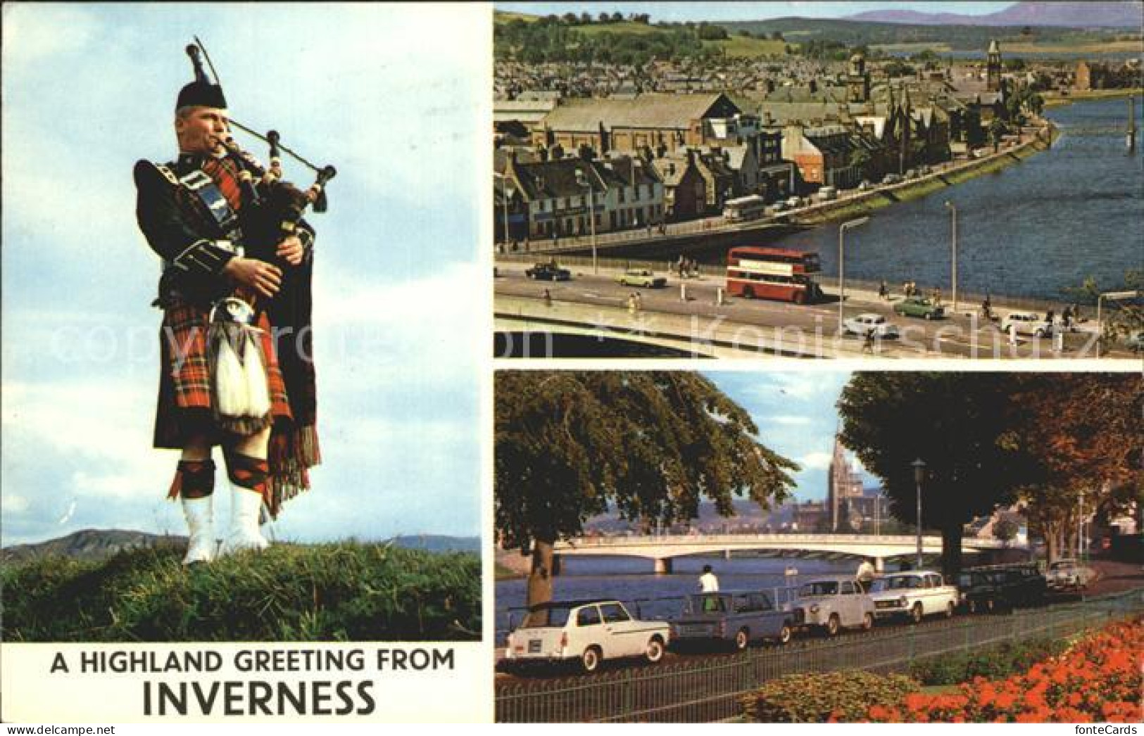 72374648 Inverness Highland From The Castle Ness Bridge Inverness Highland - Sonstige & Ohne Zuordnung