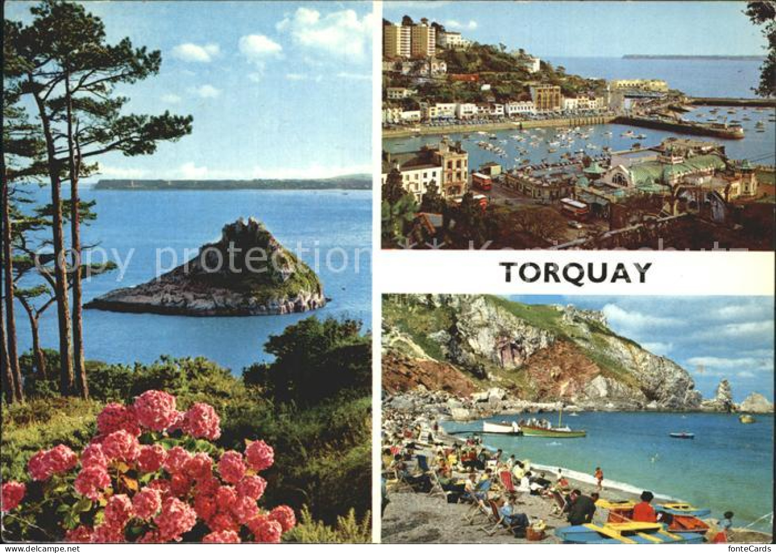 72374623 Torquay Torbay Hafen KLeine Insel Strand Torquay Torbay - Other & Unclassified