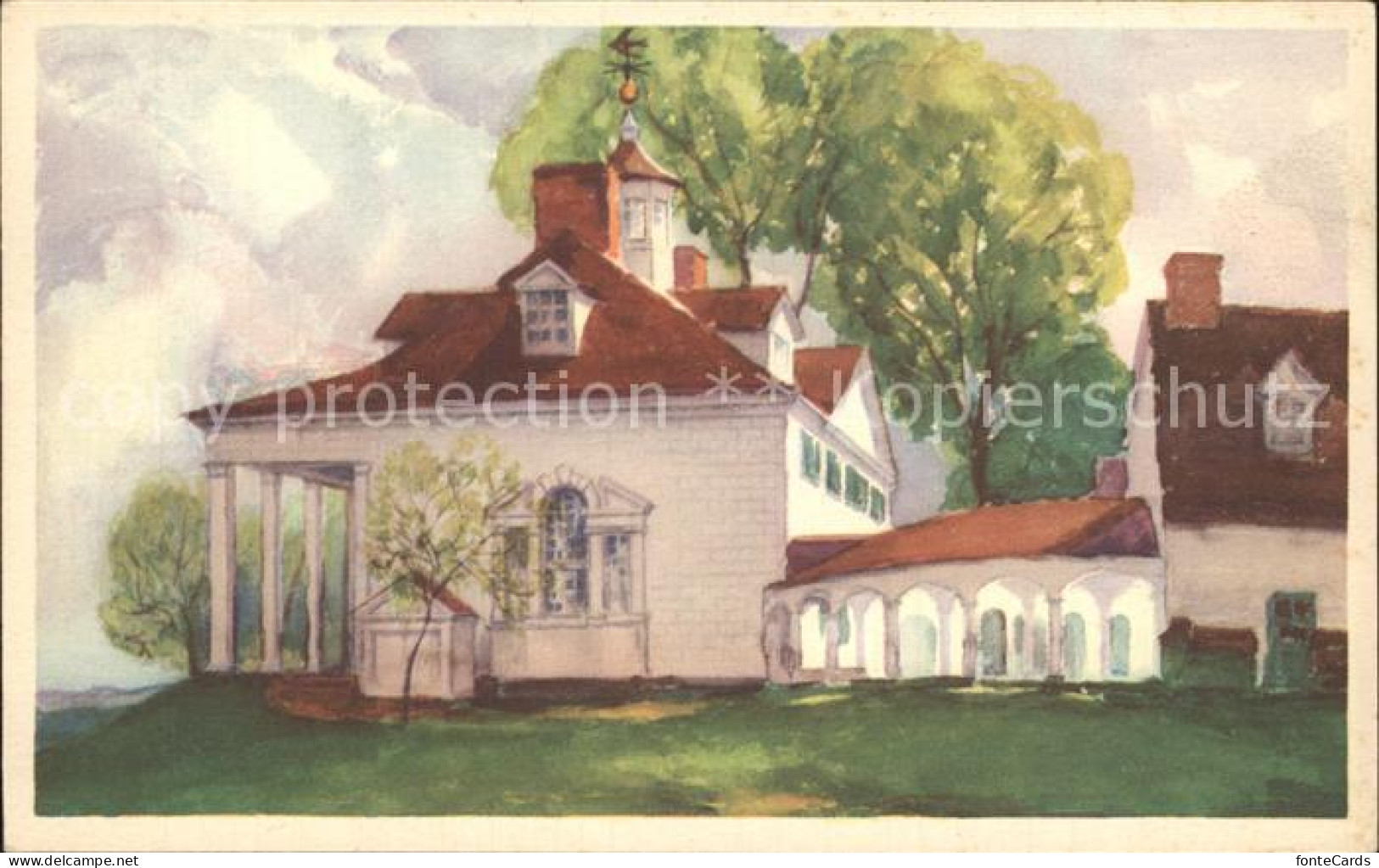 72372589 Mount_Vernon_Virginia Mansion  - Andere & Zonder Classificatie