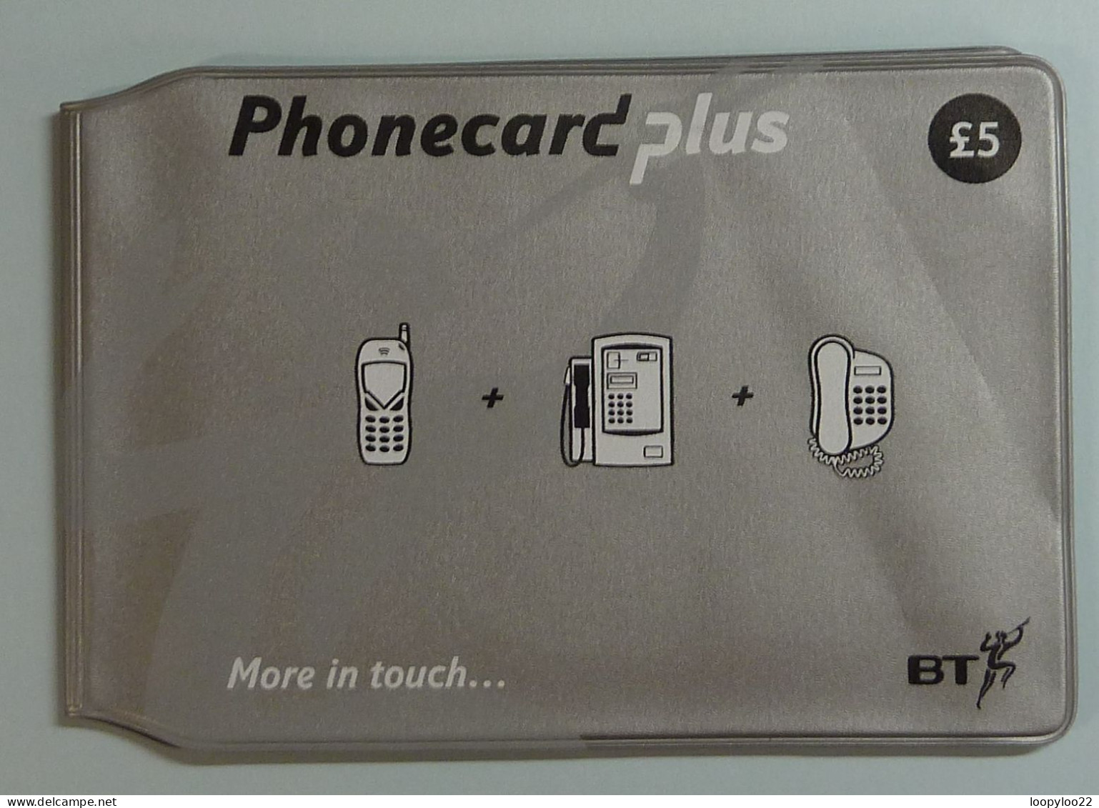 UK - Great Britain - Phonecard Plus - £5 - Expires April 03 - Mint Blister In Folder - BT Allgemein (Prepaid)