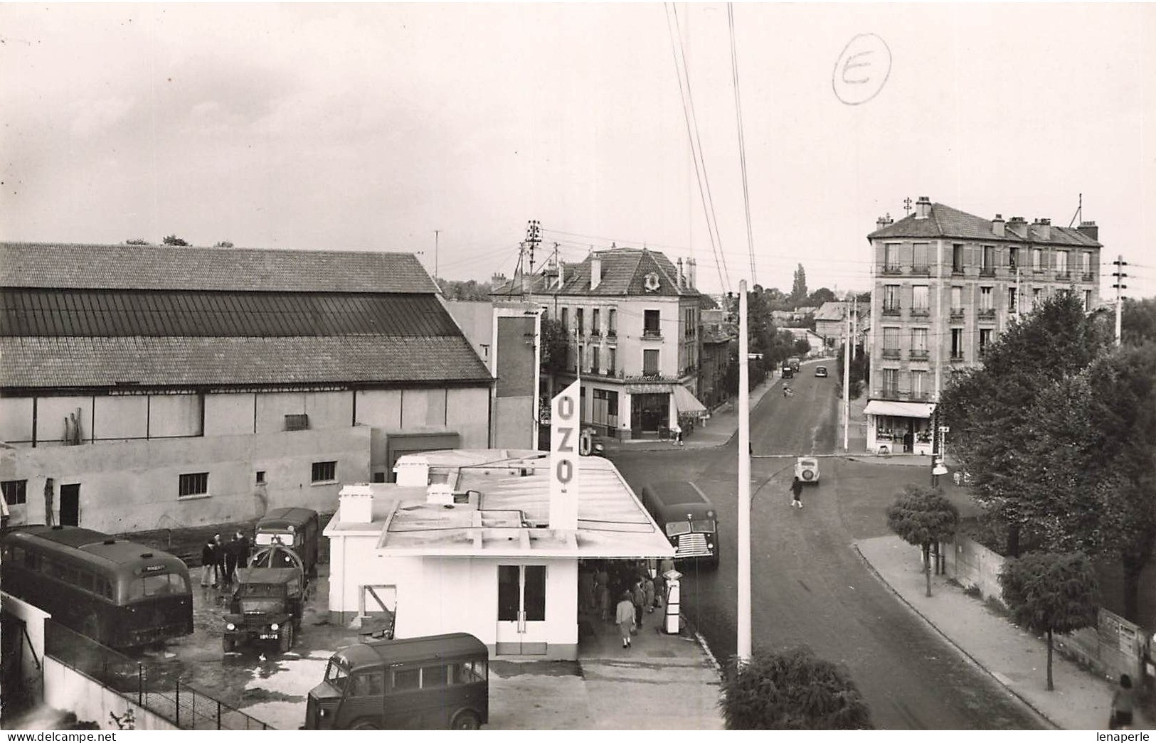 D9246 Aulnay Sous Bois Gare Routière Garage Goudron - Aulnay Sous Bois