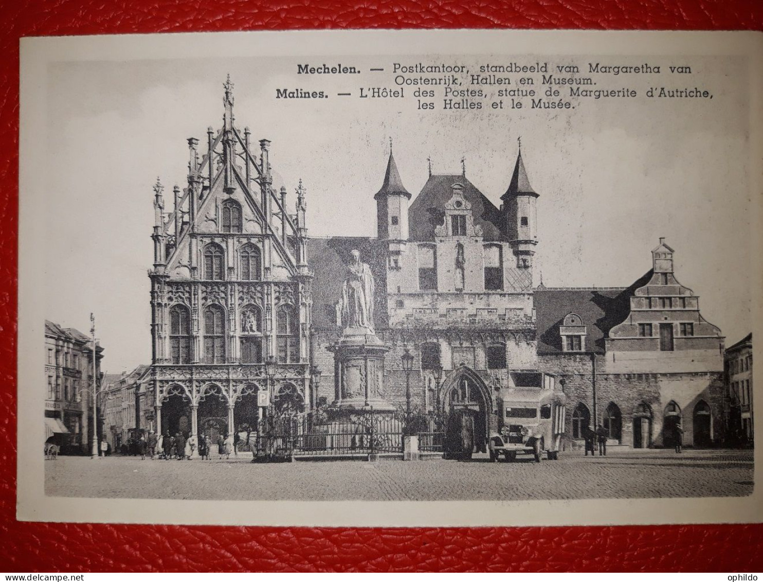 Malines  L'Hotel Des Postes Les Halles Et Le Musée   - Mechelen