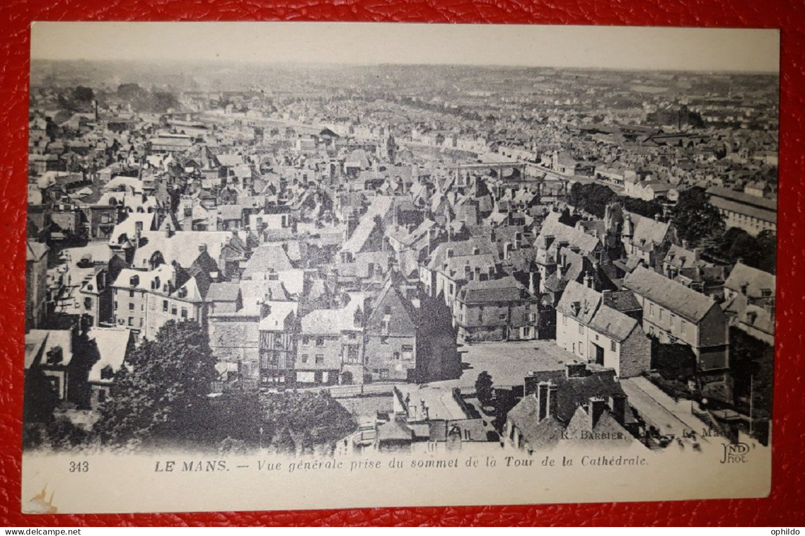 Le Mans  Vue Generale Prise Du Sommet De La Tour De La Cathédrale  - Le Mans