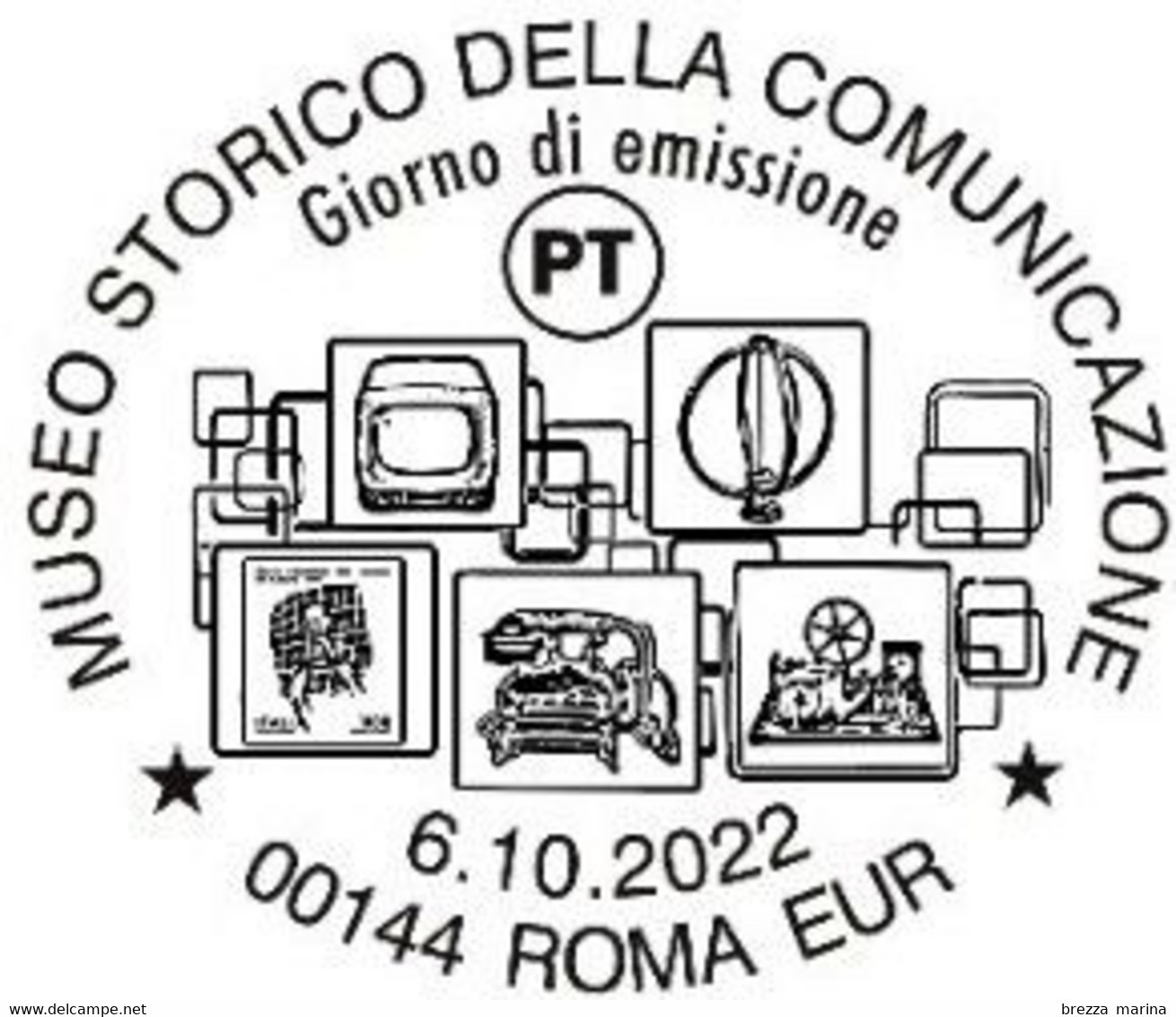 ITALIA - Usato - 2022 - Museo Storico Della Comunicazione A Roma - B - 2021-...: Used