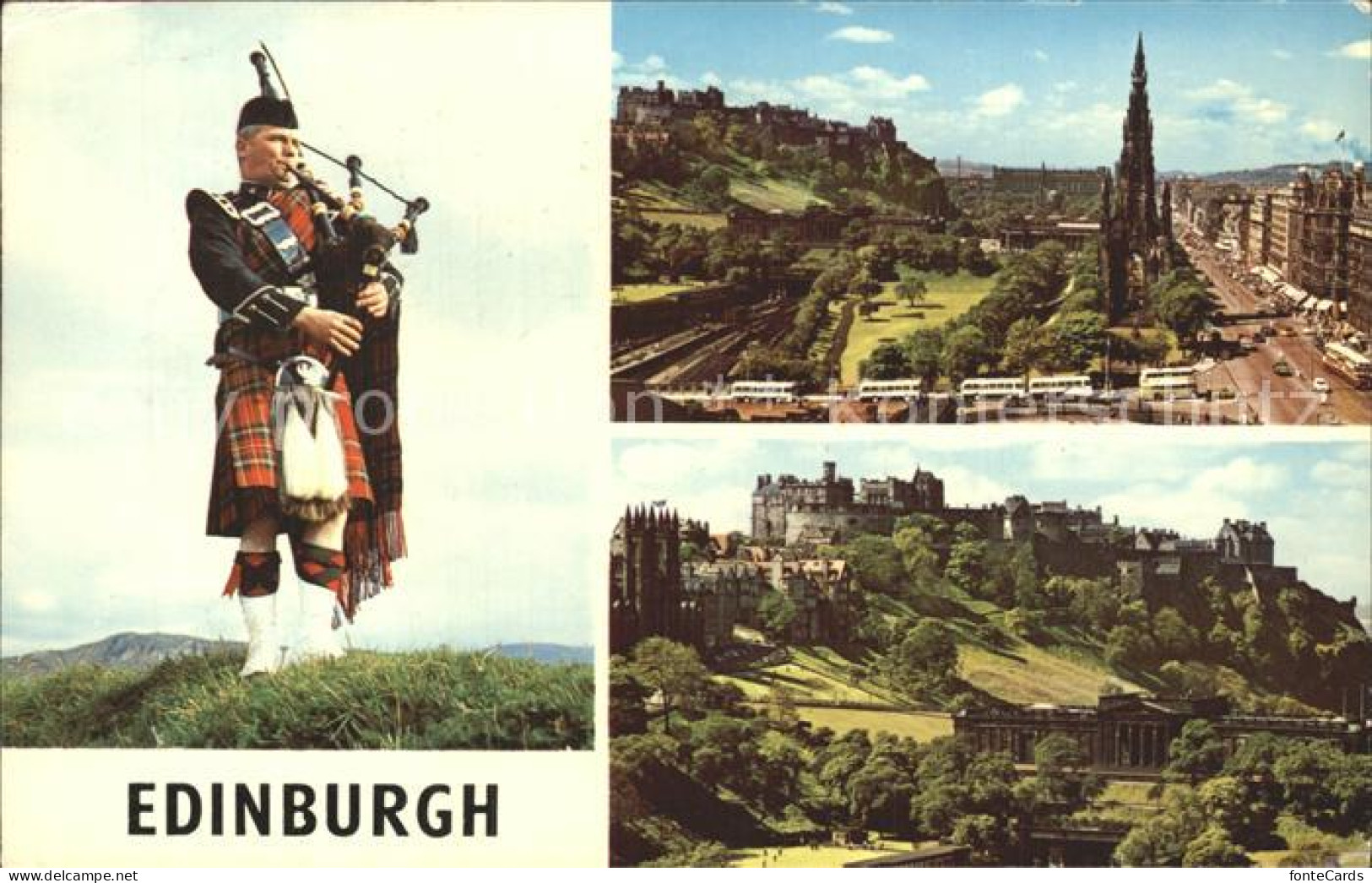 72357154 Edinburgh Princes Street Scott Monument Castle  Edinburgh - Altri & Non Classificati