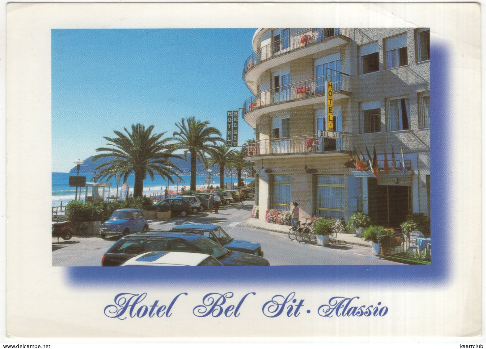 Alassio: FIAT 500, 127, UNO - PHONE-BOX - Hotel Bel Sit ***, Via Boselli, 28 - (Italia) - Passenger Cars