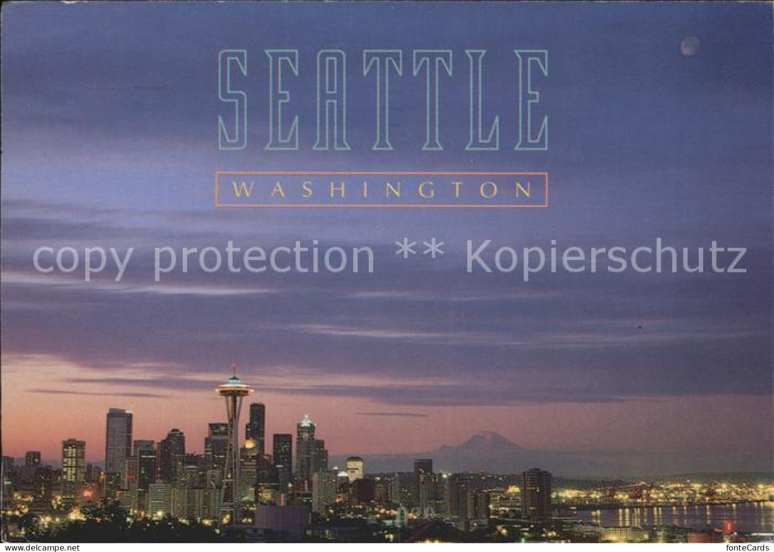 72353908 Seattle Washington - Andere & Zonder Classificatie