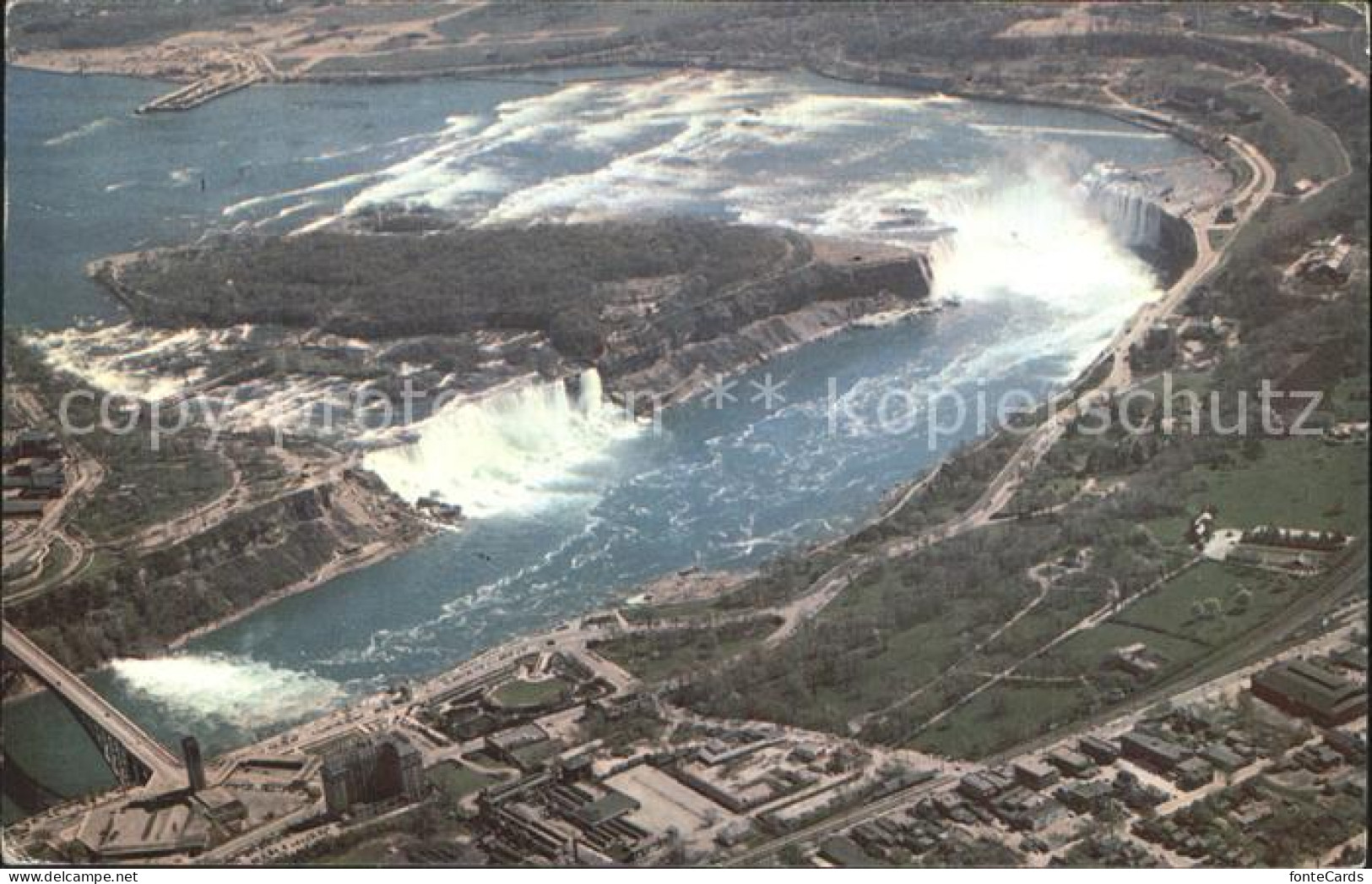 72351841 Ontario Canada Aerial View Of Niagara Falls Kanada - Unclassified