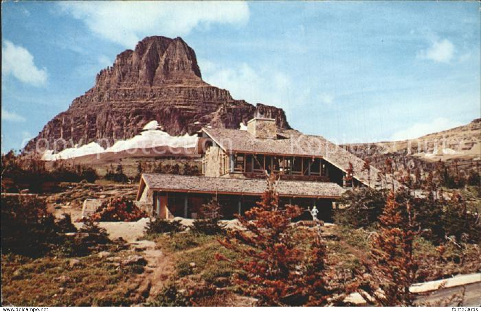 72351835 Glacier_National_Park_US Mt Clements At The Summit Of Logan Pass - Andere & Zonder Classificatie