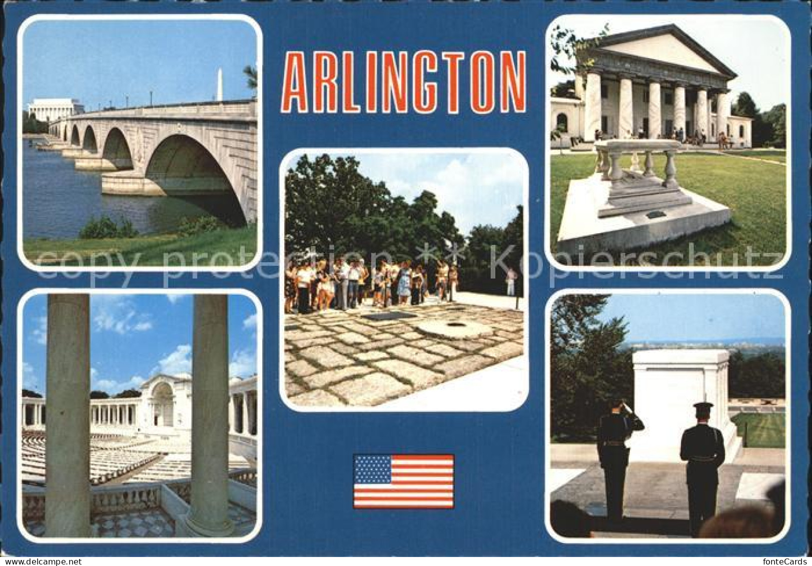 72350026 Arlington_Virginia Arlington Memorial Bridge Amphitheatre  - Andere & Zonder Classificatie