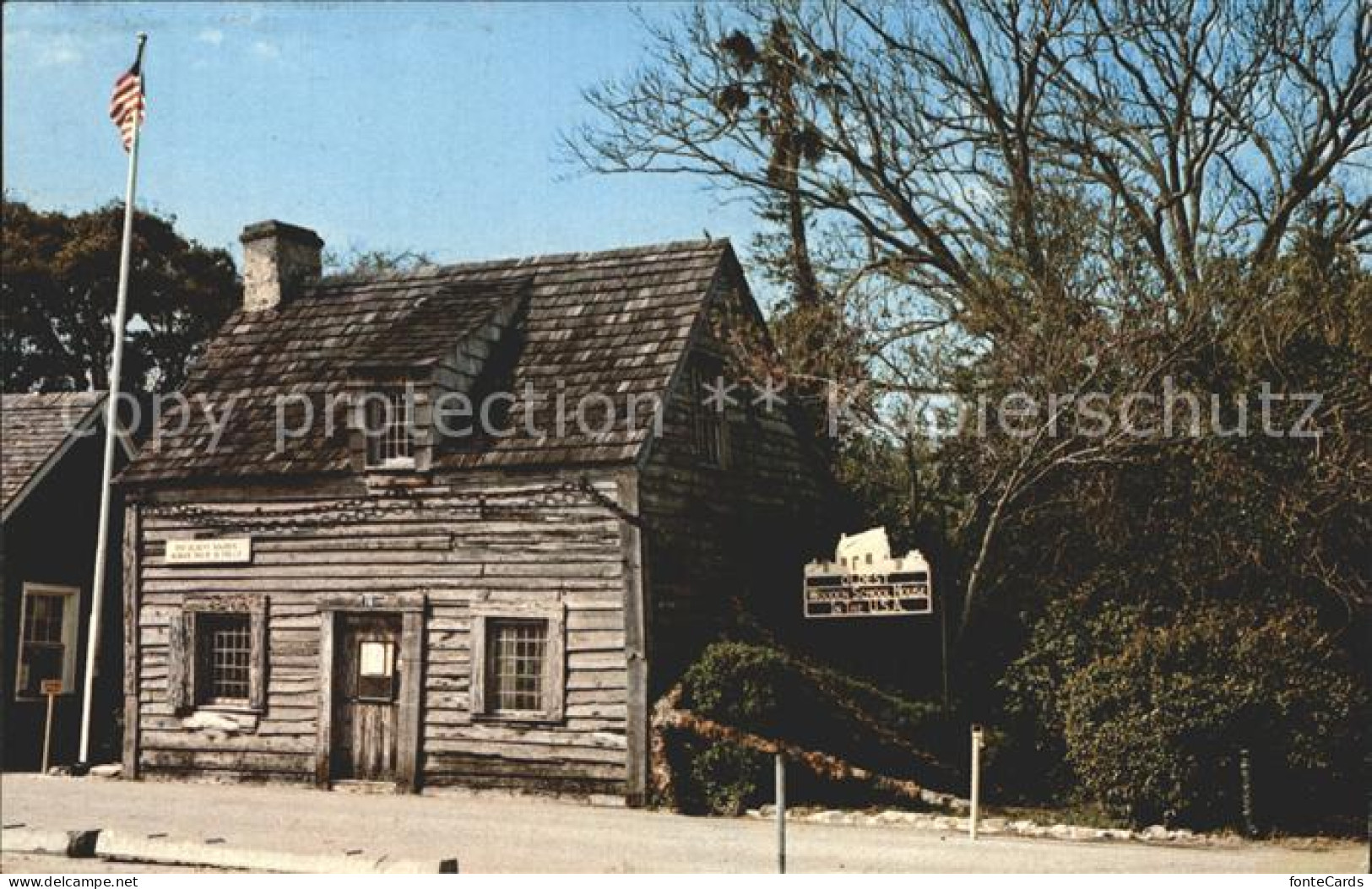 72349774 St_Augustine Odest Wooden School House - Autres & Non Classés