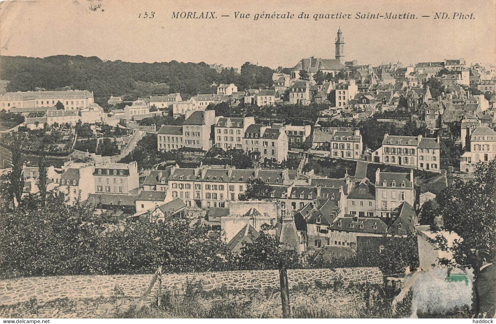 MORLAIX : VUE GENERALE DU QUARTIER SAINT MARTIN - Morlaix