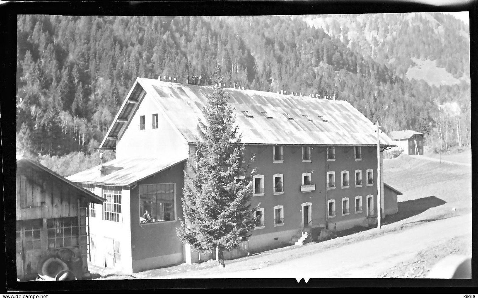 CPSM 9 X 14 Savoie   L'Enfance à La Montagne Sur La Route De FLUMET à  LA GIETTAZ + Négatif (11.5 X 7) + Positif * - Other & Unclassified