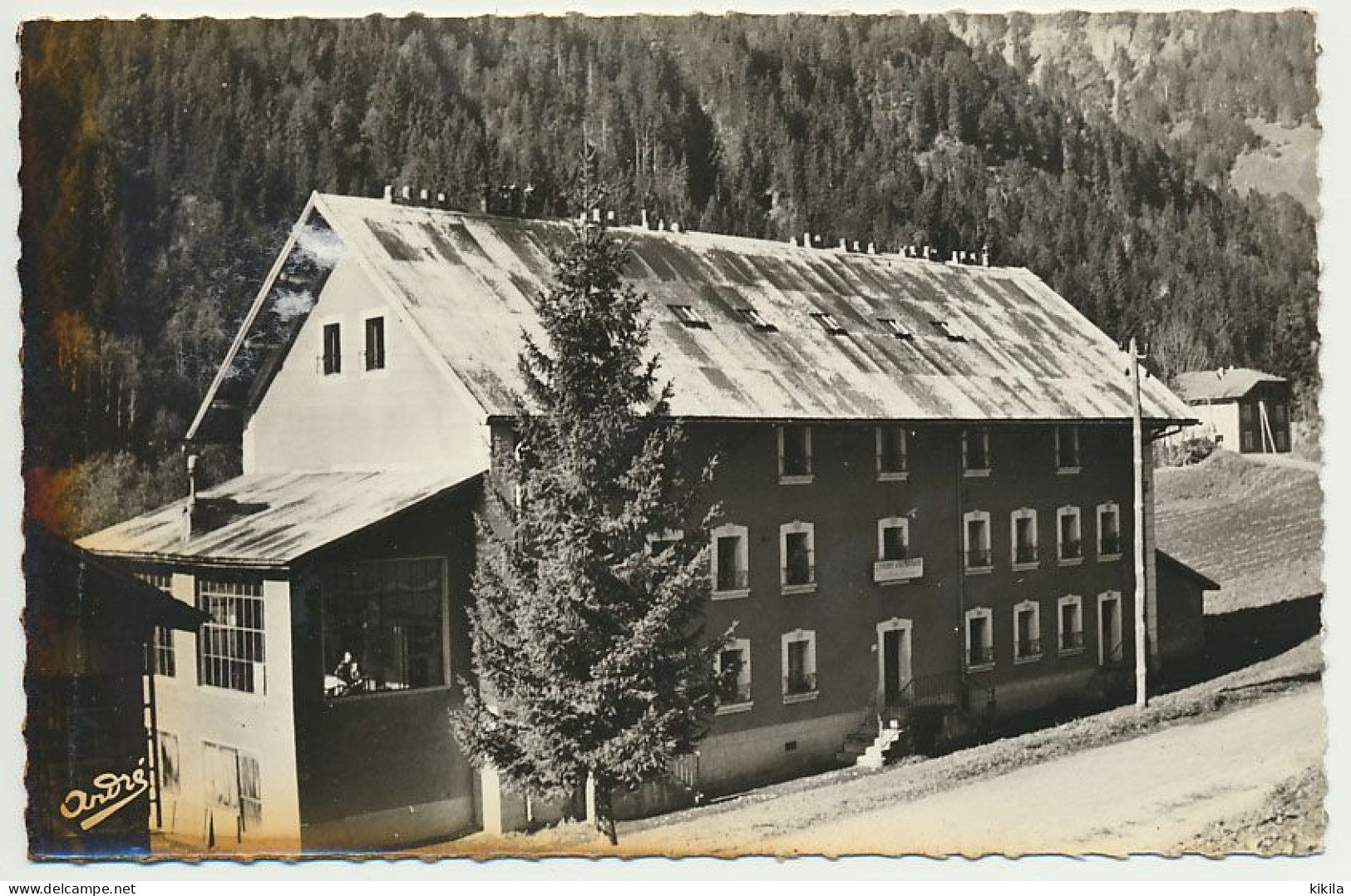 CPSM 9 X 14 Savoie   L'Enfance à La Montagne Sur La Route De FLUMET à  LA GIETTAZ + Négatif (11.5 X 7) + Positif * - Otros & Sin Clasificación