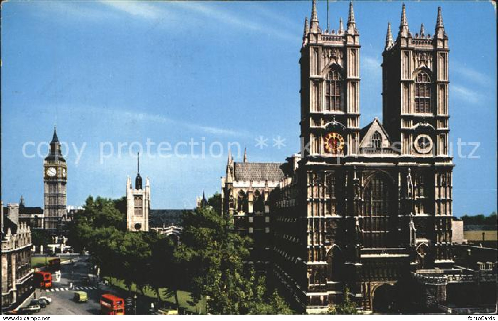 72349084 London Westminster Abbey And Big Ben - Otros & Sin Clasificación