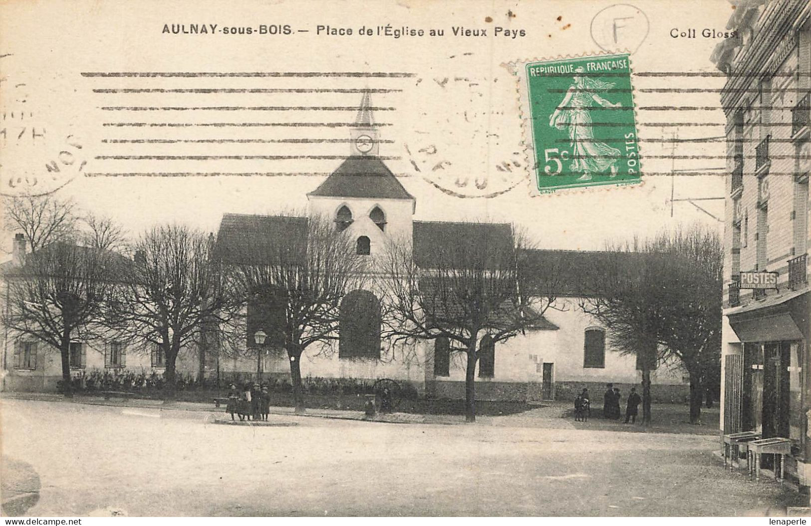 D9255 Aulnay Sous Bois Place De L'église Au Vieux Pays - Aulnay Sous Bois