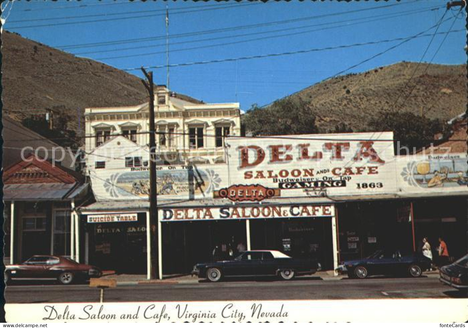 72348342 Virginia_City_Nevada Delta Saloon Cafe  - Otros & Sin Clasificación