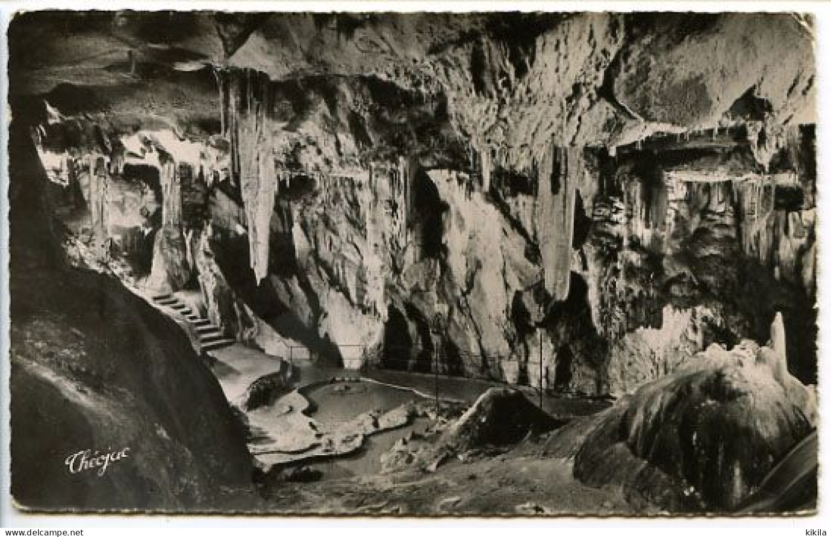 CPSM 9 X 14 Hautes Pyrénées  GROTTES DE BETHARRAM  Salles Des Lustres Et Bassin Des Naïades - Otros & Sin Clasificación