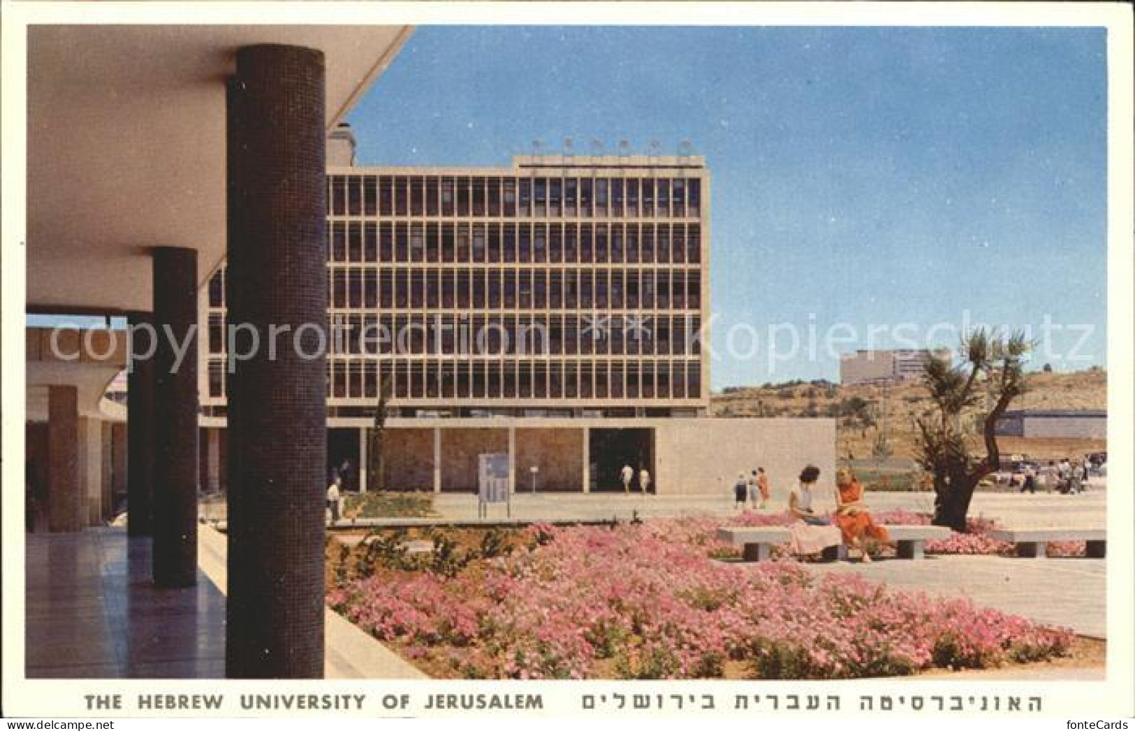 72342199 Jerusalem Yerushalayim The Hebrew University  - Israël