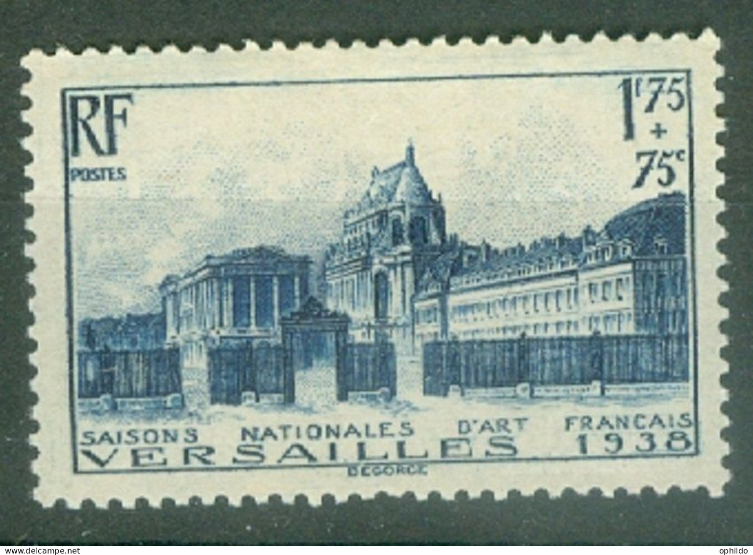 France Yv  379  * * TB  - Unused Stamps