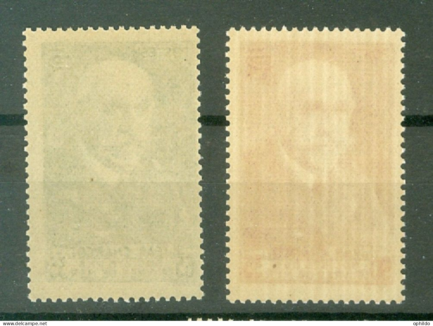 France Yv  377/377A * * TB  - Unused Stamps