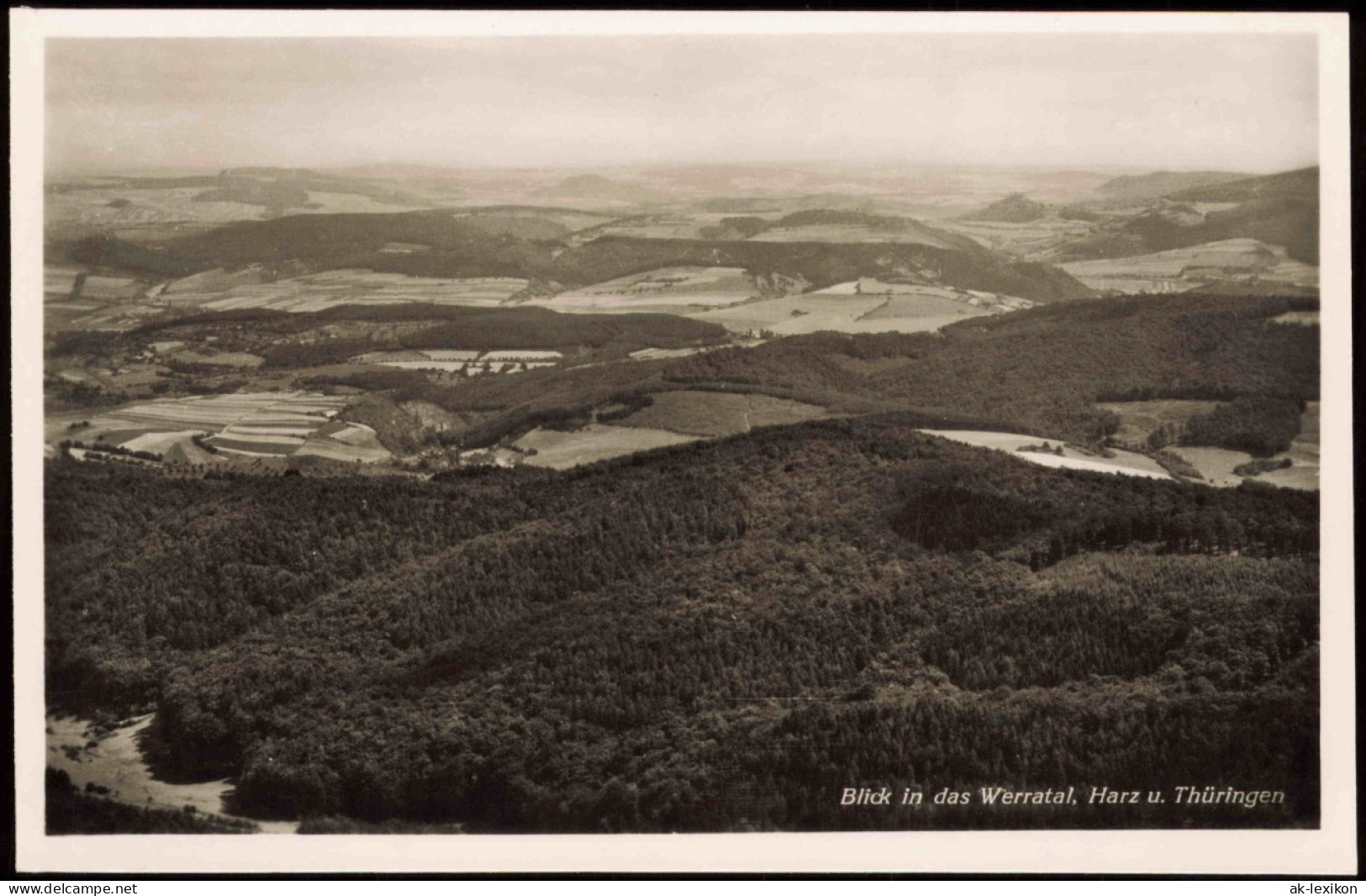 Ansichtskarte Großalmerode Blick In Das Werratal, Harz U. Thüringen 1953 - Altri & Non Classificati