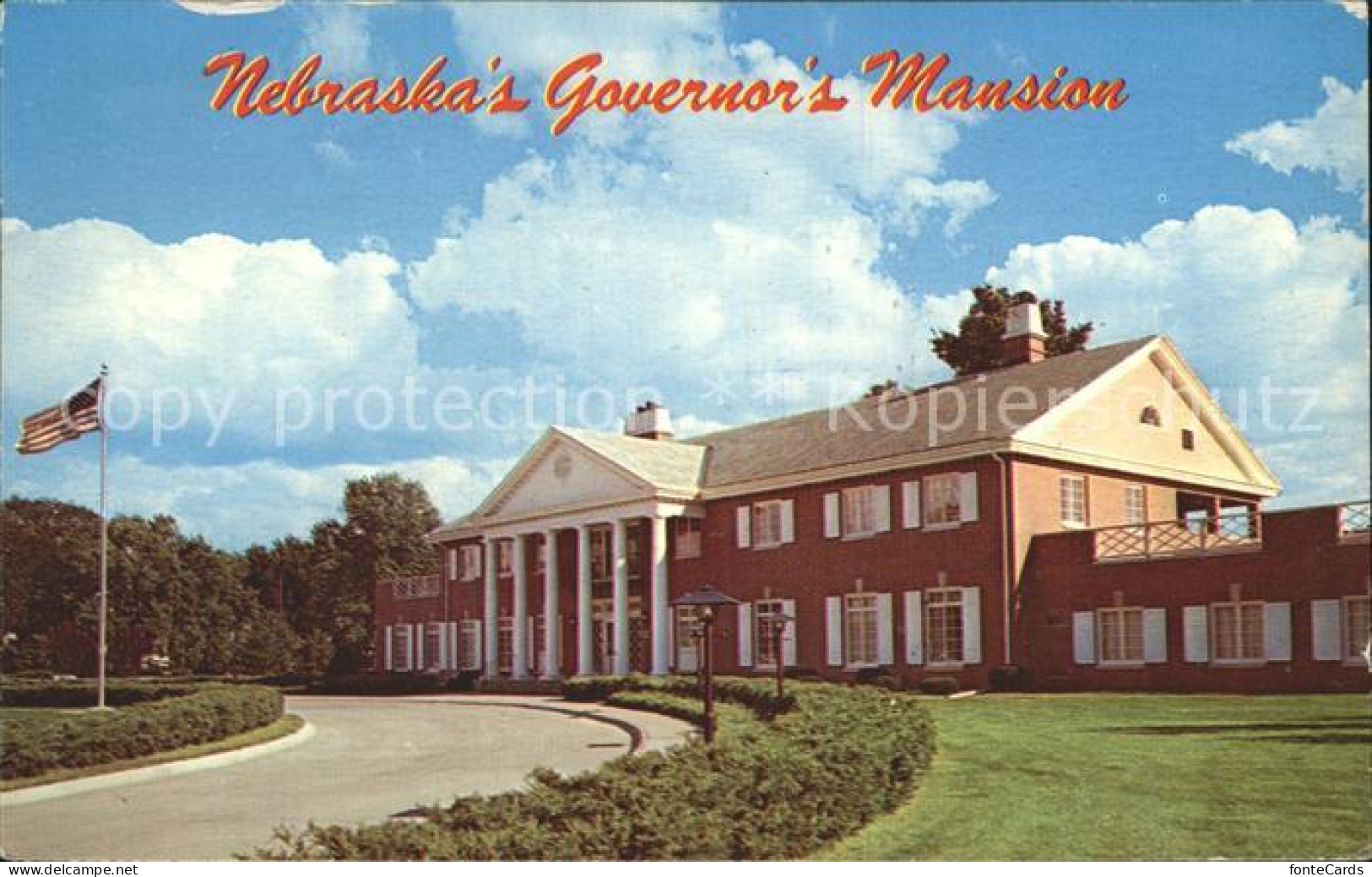 72339546 Lincoln_Nebraska Governors Mansion  - Andere & Zonder Classificatie