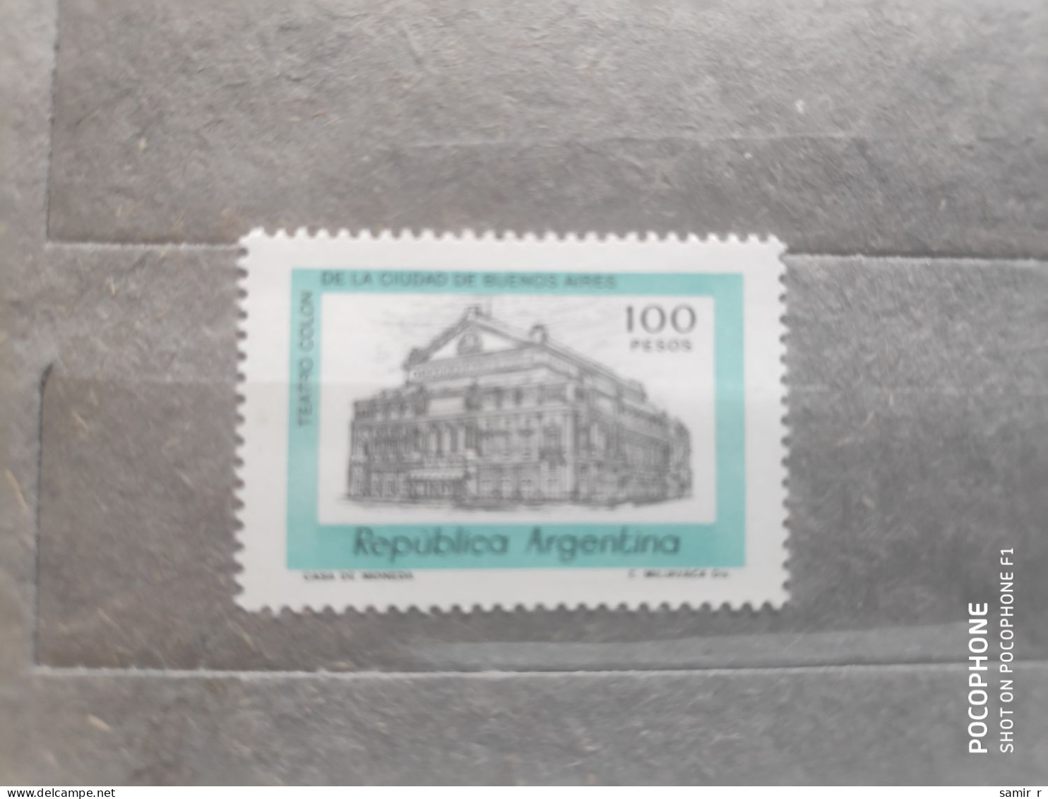 Argentina	Architecture (F97) - Unused Stamps