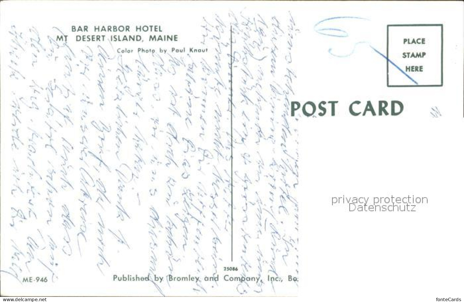 72339505 Maine Bar Harbor Hotel Desert Island - Other & Unclassified