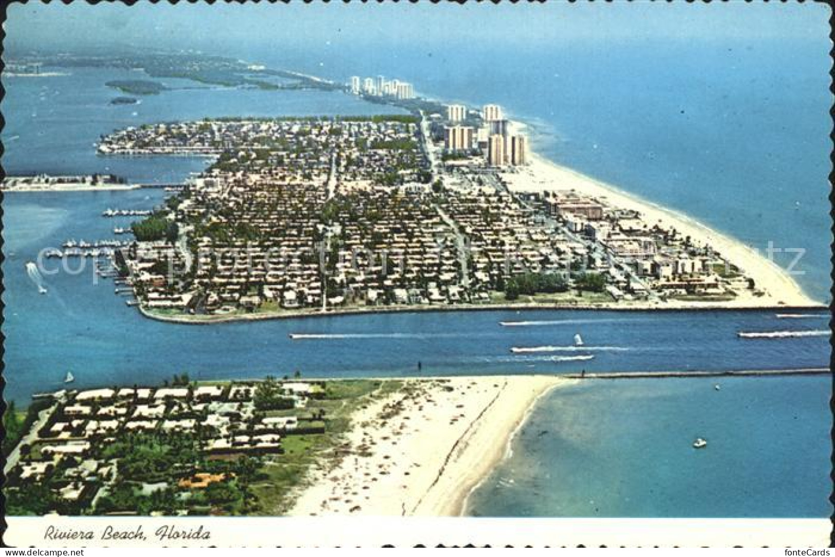 72332274 Riviera_Beach Singer Island Atlantic Ocean Aerial View - Andere & Zonder Classificatie